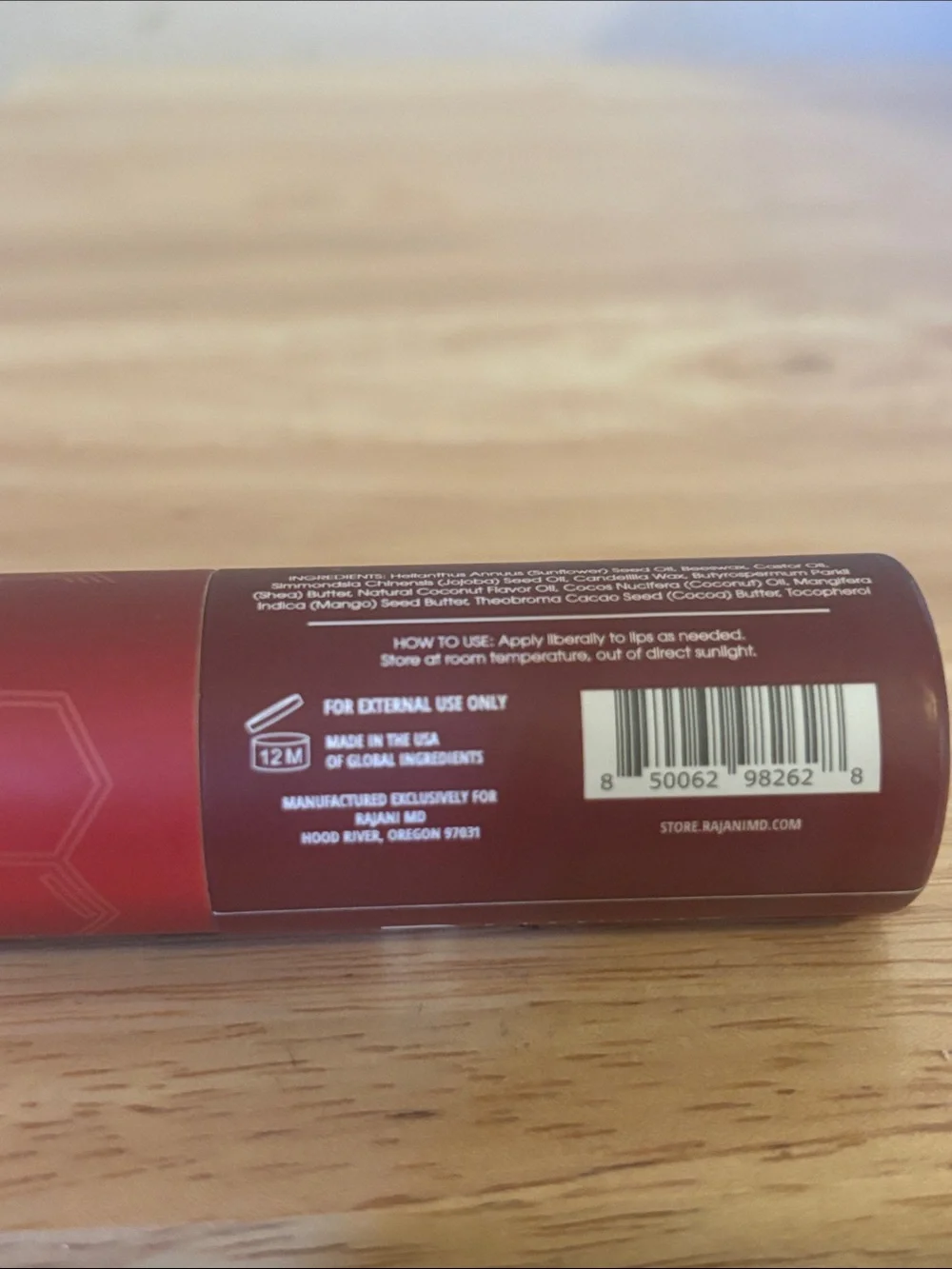 Dr Rajani Coconut Lip Balm With Vitamin E NIB